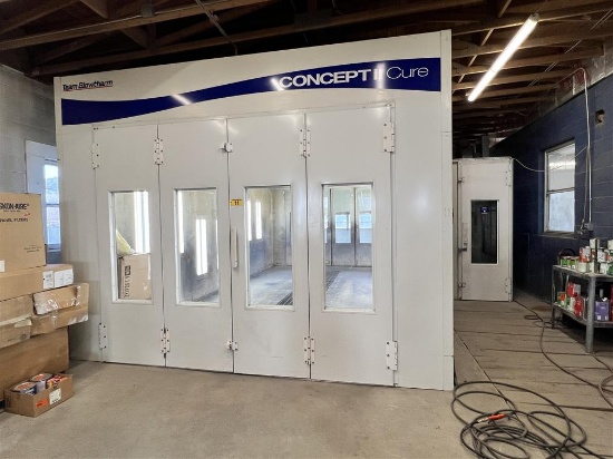 TEAM BLOWTHERM CONCEPT II CURE DRIVE-THRU DOWNDRAFT SPRAY BOOTH