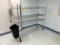 METRO WIRE STORAGE RACK, CHROME, 6'W X 24