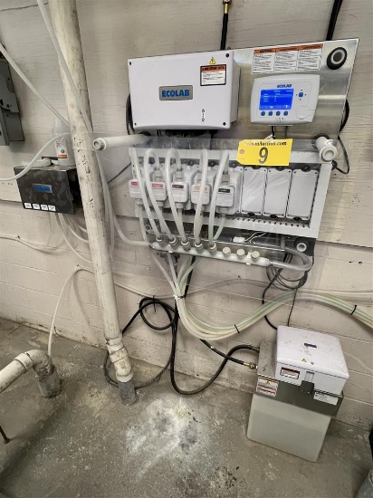 2019 ECOLAB COMMERIAL LAUNDRY DETEREGENT DISPENSING SYSTEM