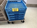 LOT: 5-DISH RACKS & CADDY