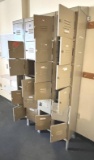 24-DOOR LOCKER UNIT, 4' X 78