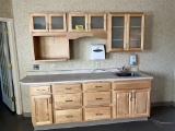 8' KITCHEN CABINET & COUNTER