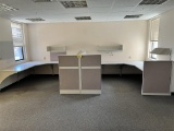 LOT: 5-ALLSTEEL MODULAR WORKSTATIONS, 2-7' X 8'8