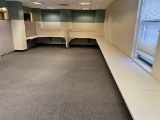 LOT: ALLSTEEL MODULAR WORKSTATIONS 6' X 98