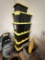 LOT: 7-ASSORTED STORAGE TOTES W/ LIDS