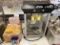 OLDE MIDWAY MODEL P800 POPCORN MACHINE W/ ASSORTED POPCORN ACCESSORIES