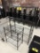 LOT OF 2-BLACK WIRE STORAGE RACKS: 36