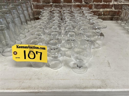 BID PRICE X 3 - (3) DOZEN 10OZ. BELGIAN BEER GLASSES