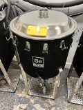 SS BREWTECH BREWMASTER CHRONICAL 1BBL, 41-GAL., CONICAL FERMENTER, CHILLING COIL, NEOPRENE JACKET