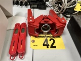 LOT: 2-THERMPRO DIGITAL THERMOMETERS & 1-CAPPER