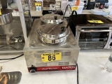 AVANTCO TWIN-WELL 7.5-QT. COUNTERTOP FOOD WARMER W/ INSERTS, LIDS & LADLES