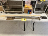 LOT OF 3-ASSORTED MIXING PADDLES: 2-WOODEN, 1-48