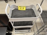 3-BIN STORAGE CART
