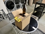 BID PRICE X 20 - (20) DOZEN CORK BROWN 375ML GLASS BOTTLES