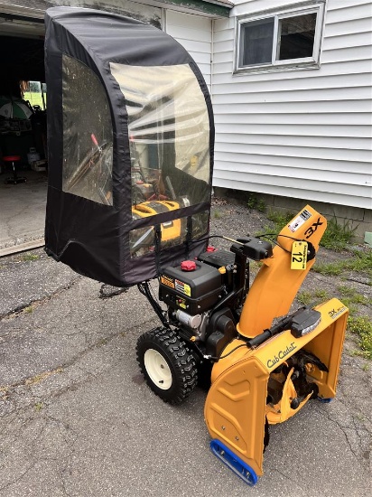 CUB CADET 3X SERIES 26" SNOW BLOWER W/ ENCLOSURE CAP, ELECTRIC START, MODEL 3X26HD
