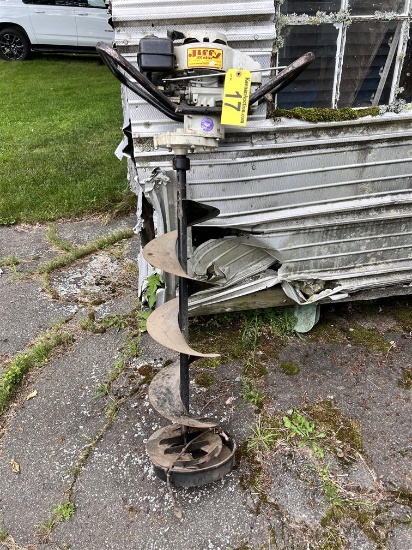 JIFFY MODEL 30 ICE DRILL, 42" X 12"