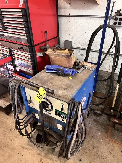 MILLER DIAL ARC 250-AC/DC ARC WELDER, S/N: HH018468