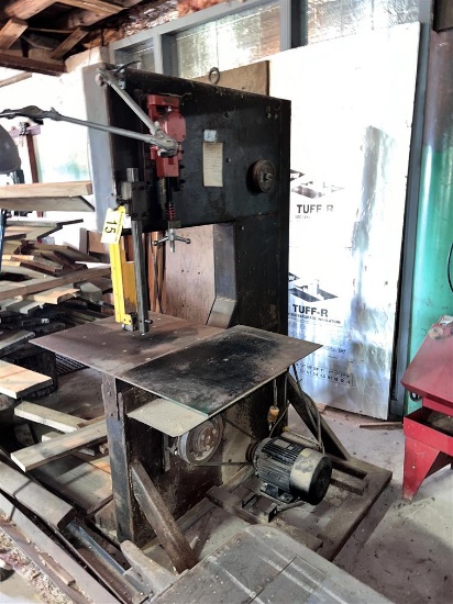 CUSTOM VERTICAL BANDSAW 5PH, 1PH