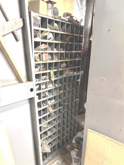 $BID PRICE X 2 - (2) 144 BIN BOLT CABINETS AND CONTENTS