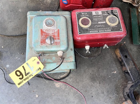 $BID PRICE X 2 - (2) ELECTRIC FENCE CONTROLLERS