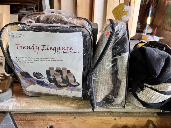LOT OF ASSORTED SEAT COVERS