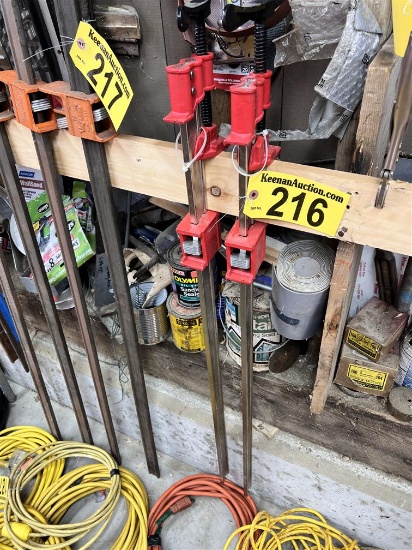 $BID PRICE X 2 - (2) 36" BAR CLAMPS