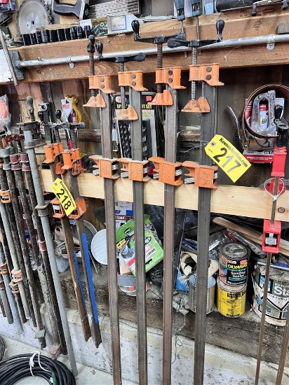 $BID PRICE X 4 - (4) JORGENSON 72" BAR CLAMP