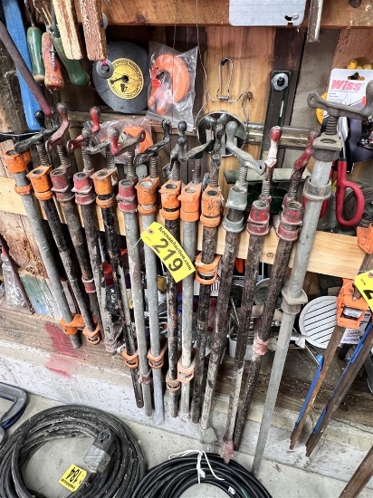 $BID PRICE X 13 - (2) ASSORTED PIPE CLAMPS