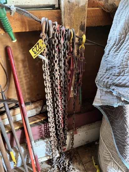 LOT: CHAIN & CHAIN BINDERS