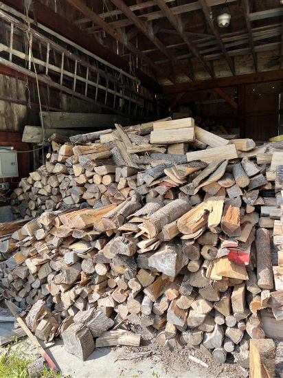 LOT OF FIREWOOD, APPROXIMATELY 10 CORD