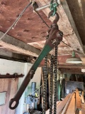 COFFING HOIST 1-CHAIN 3/4 TON, 2-CHAIN 1-1/2 TON