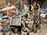 MISCELLANEOUS IN LEFT REAR CORNER OF BARN, 1ST FLOOR
