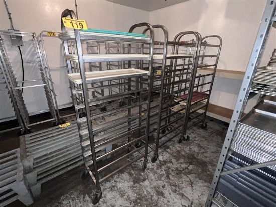$BID PRICE X 3 - (3) S/S SHEET PAN CARTS. YOU WILL BE CHARGED 3 TIMES YOUR BID