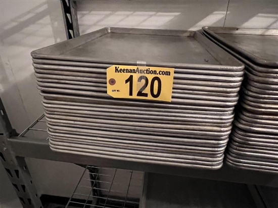 $BID PRICE X 24 - (24) FULL SIZE ALUMINUM SHEET PANS. YOU WILL BE CHARGED 24 TIMES YOUR BID