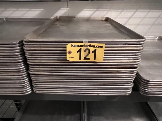 $BID PRICE X 24 - (24) FULL SIZE ALUMINUM SHEET PANS. YOU WILL BE CHARGED 24 TIMES YOUR BID