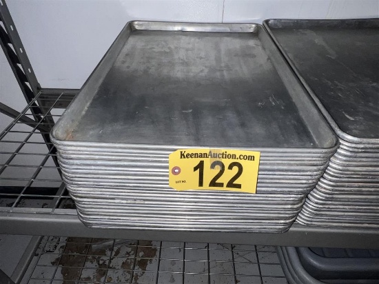 $BID PRICE X 24 - (24) FULL SIZE ALUMINUM SHEET PANS. YOU WILL BE CHARGED 24 TIMES YOUR BID