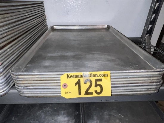 $BID PRICE X 9 - (9) FULL SIZE ALUMINUM SHEET PANS. YOU WILL BE CHARGED 9 TIMES YOUR BID
