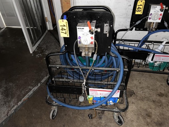 KNIGHT SANI-SELECT PORTABLE FOAM & SPRAY CHEMICAL CLEANING STATION