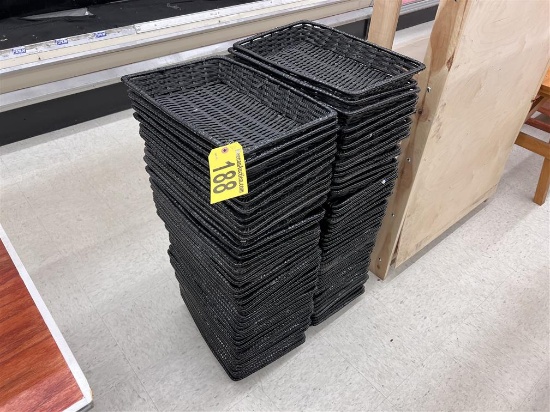 LOT OF (90) 12" X 18" PRODUCE BASKETS