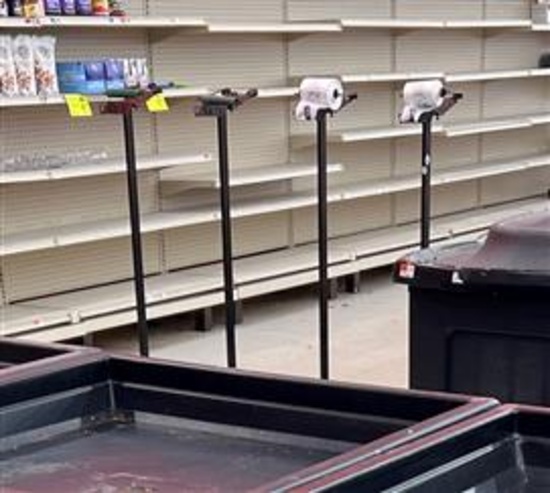 $BID PRICE X 4 - (4) PRODUCE BAGGER STANDS.  YOU WILL BE CHARGE 4 TIMES YOUR BID