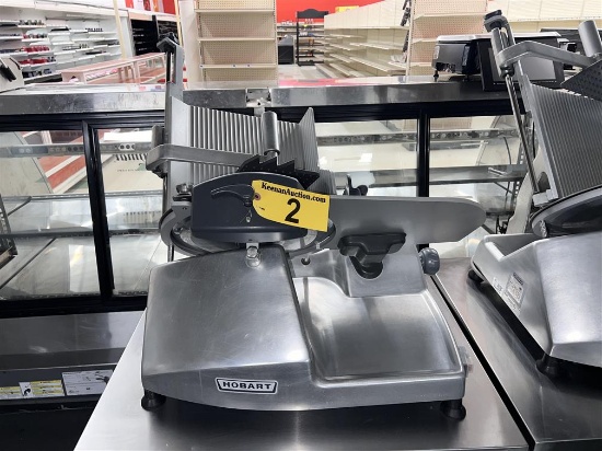 HOBART MODEL HS4N 13" MANUAL SLICER, 1/2HP, 1PH, S/N: 31-1573-240