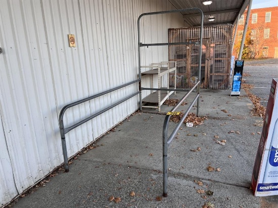 $BID PRICE X 2 - (2) DOUBLE OUTDOOR CART CORRALS, 10' X 52". YOU WILL BE CHARGE 2 TIMES YOUR BID