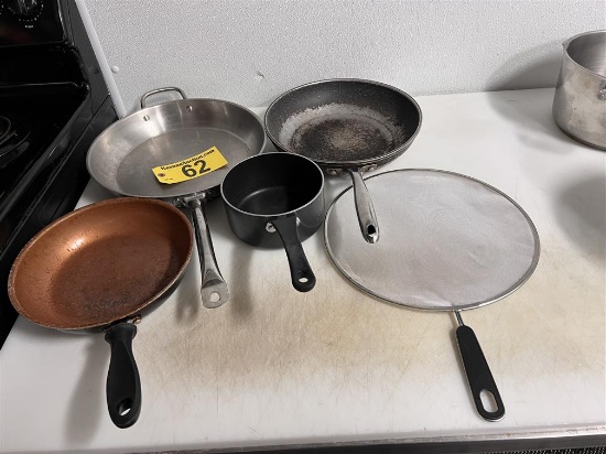 LOT: 5-PCS ASSORTED COOKWARE