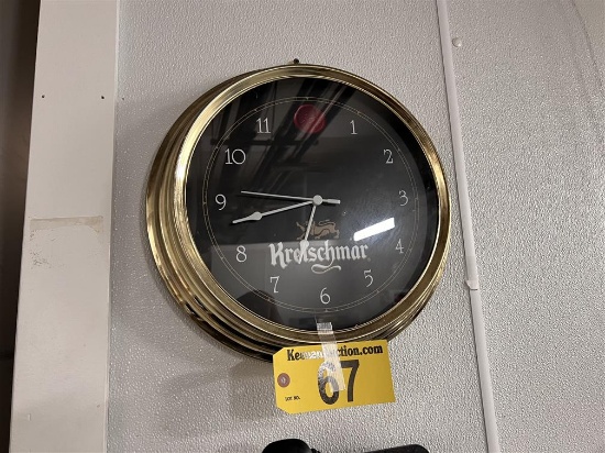 KRETSCHMAR 16" WALL CLOCK