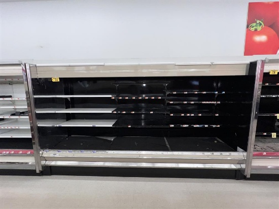 KYSOR-WARREN D6L-12, 12' OPEN FRONT DISPLAY CASE, LED, NO COMPRESSOR
