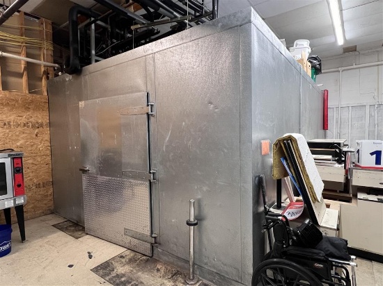2004 NATIONAL COOLER 22' X 16' WALK-IN BEVERAGE COOLER