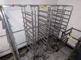 $BID PRICE X 3 - (3) ALUMINUM SHEET PAN CARTS. YOU WILL BE CHARGED 3 TIMES YOUR BID