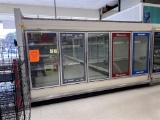 WARREN-SHERER MODEL LV5H-5 5-DOOR BEER COOLER, 12'10.5