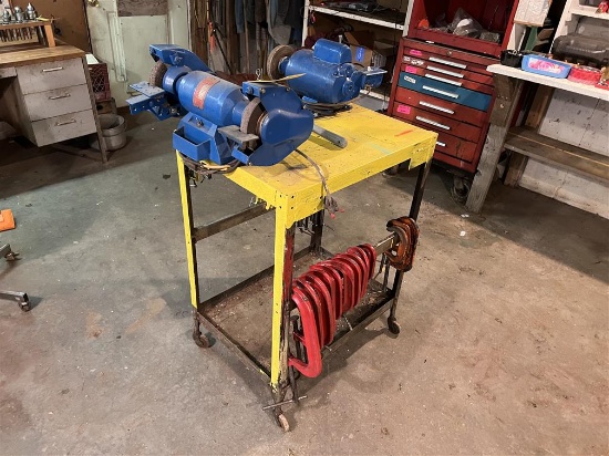 PORTABLE BUFFING & GRINDING STATION