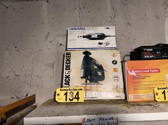 LOT: DREMEL 200 TOOL & BLACK & DECKER JIGSAW